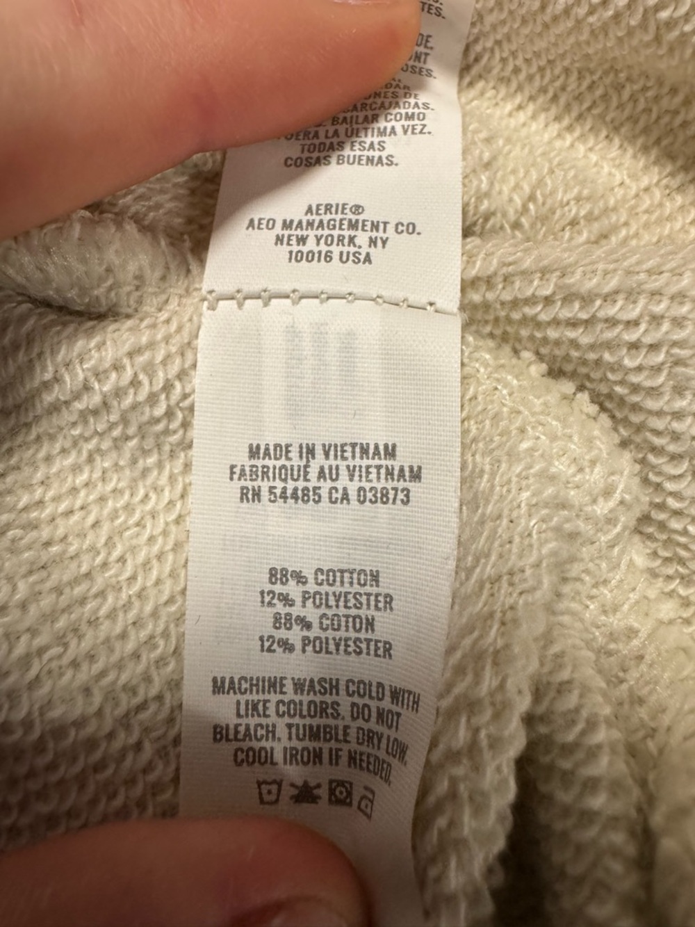 Aerie V-Neck Oversized Pullover Size Small - Picture 7 of 8